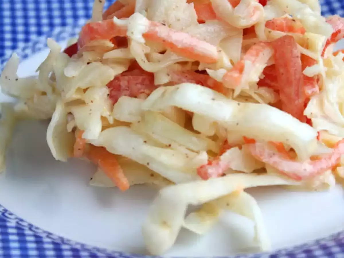 Coleslaw: Amerikanischer Krautsalat