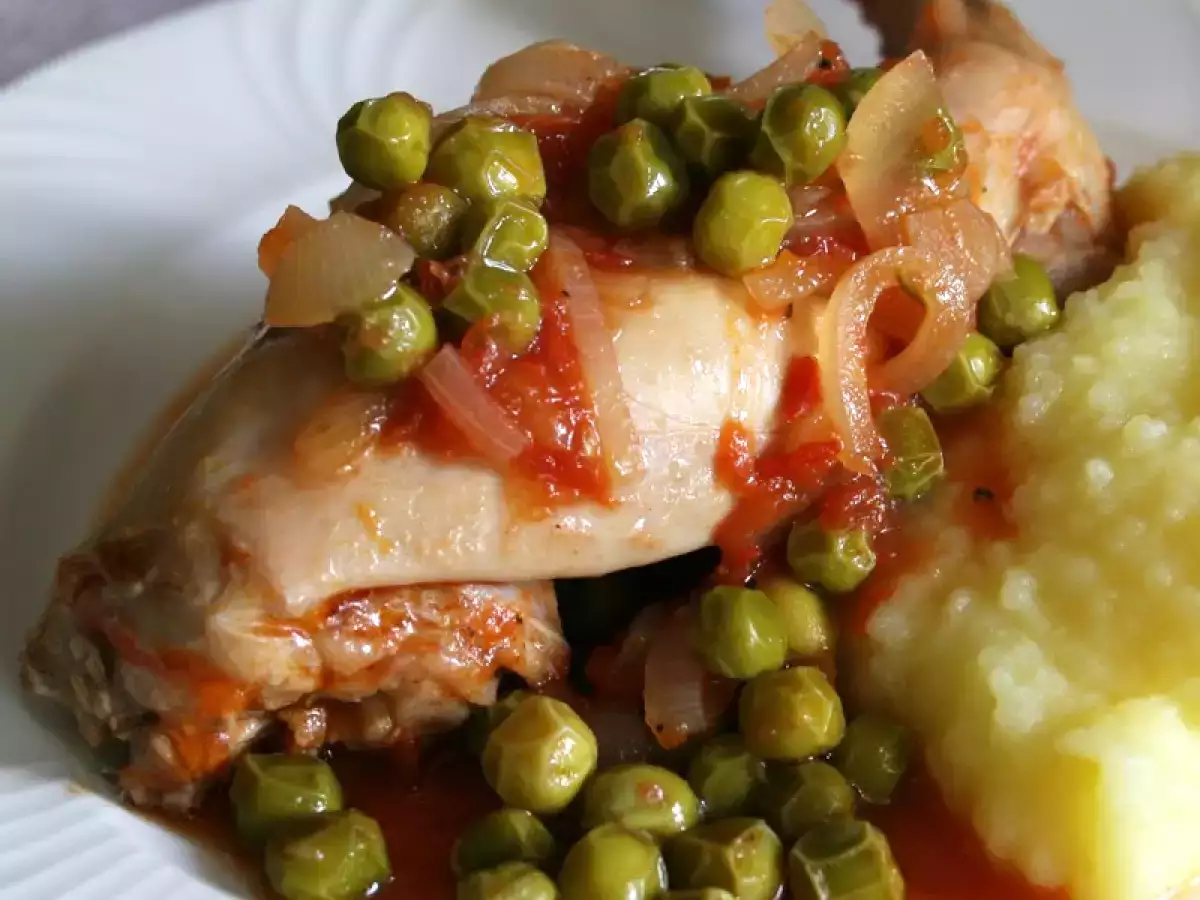 Coniglio in umido alla birra