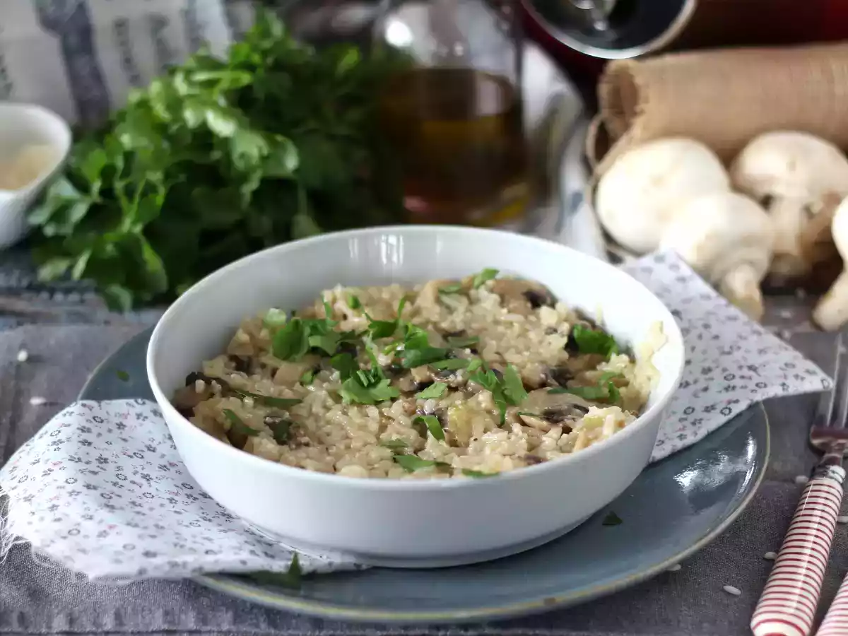 Cookeo-Pilzrisotto