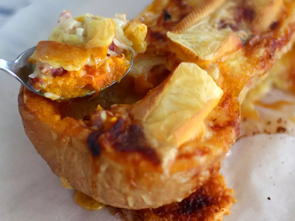 Courgiflette - Butternut-Kürbis nach Tartiflette-Art - foto 4