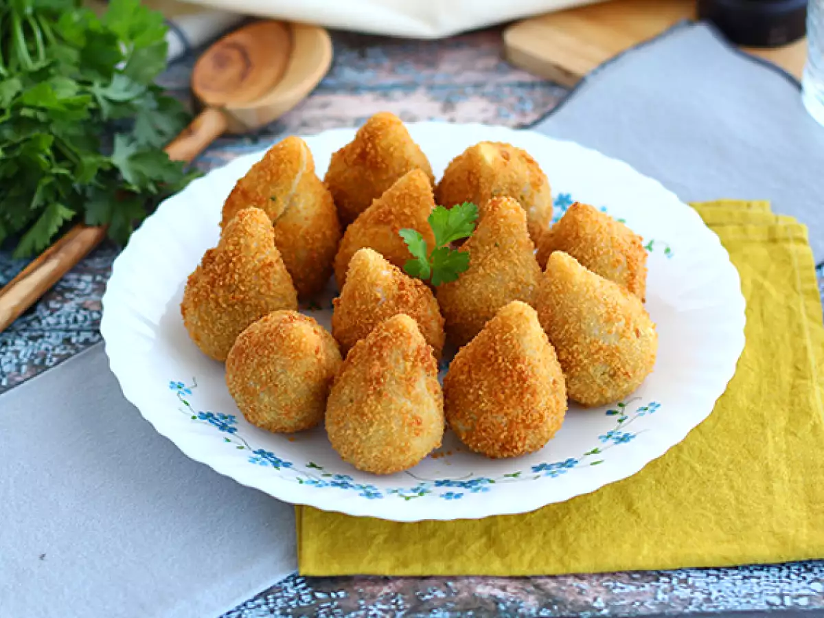 Coxinhas – brasilianische Hähnchenkroketten