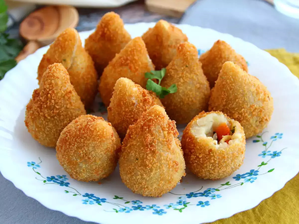 Coxinhas – brasilianische Hähnchenkroketten - foto 4