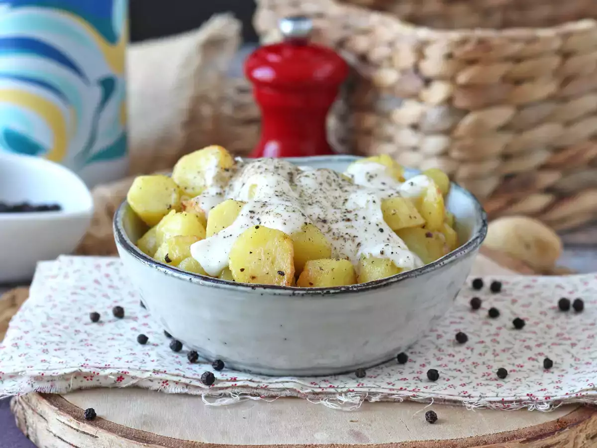 Cremig gebackene Cacio e Pepe-Kartoffeln: die einfache Beilage, die alle verrückt macht! - foto 4