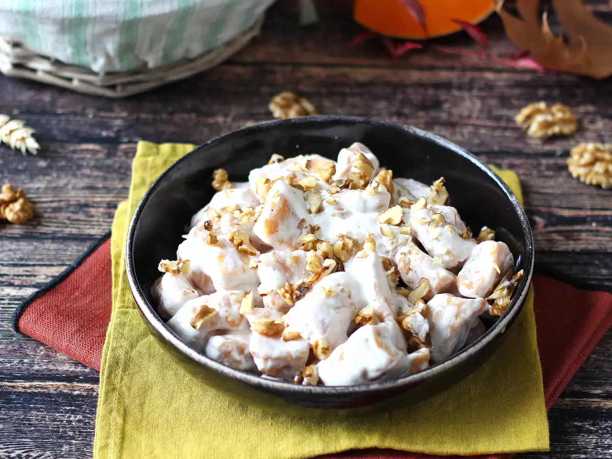 Cremige Kürbisgnocchi mit Philadelphia und knackigen Walnüssen - foto 3