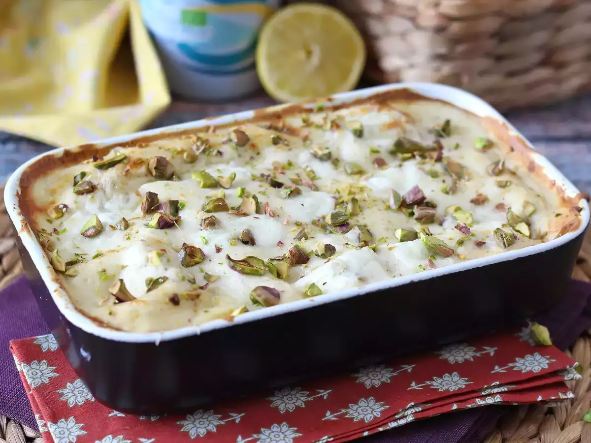Cremige und knusprige Lachslasagne mit Burrata und Pistazien - foto 4