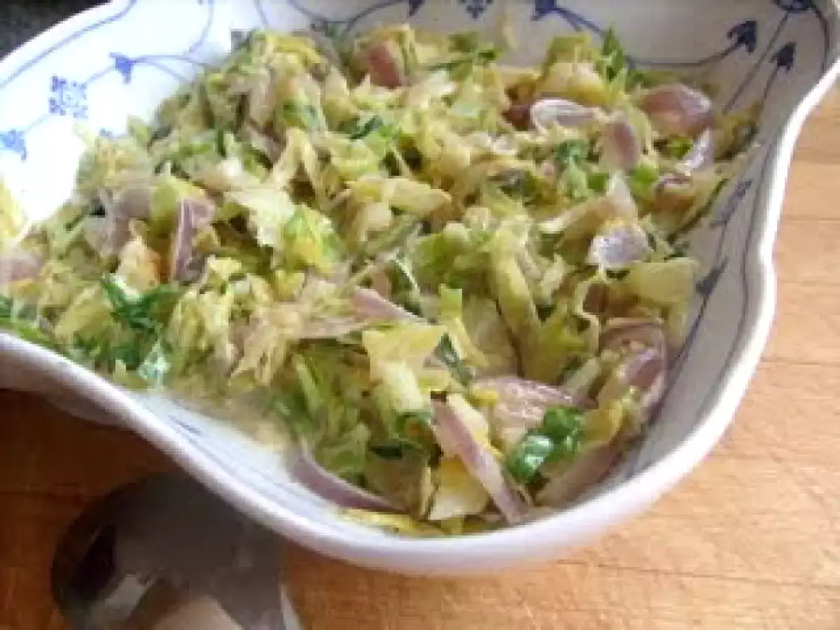 Cremiger Königskohl im Januar - Creamed January King Cabbage