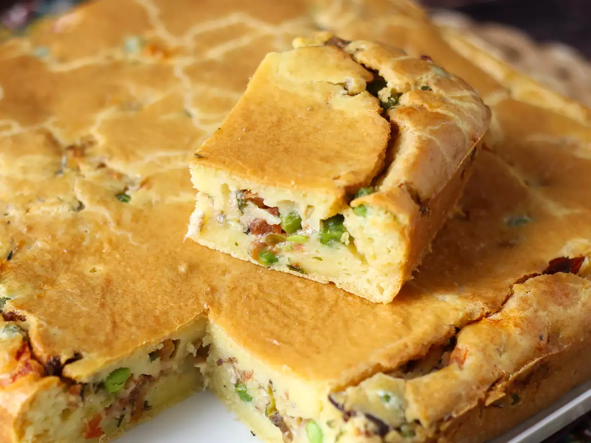 Cremiger Sardinenkuchen aus dem Mixer – einfach und fluffig - foto 2