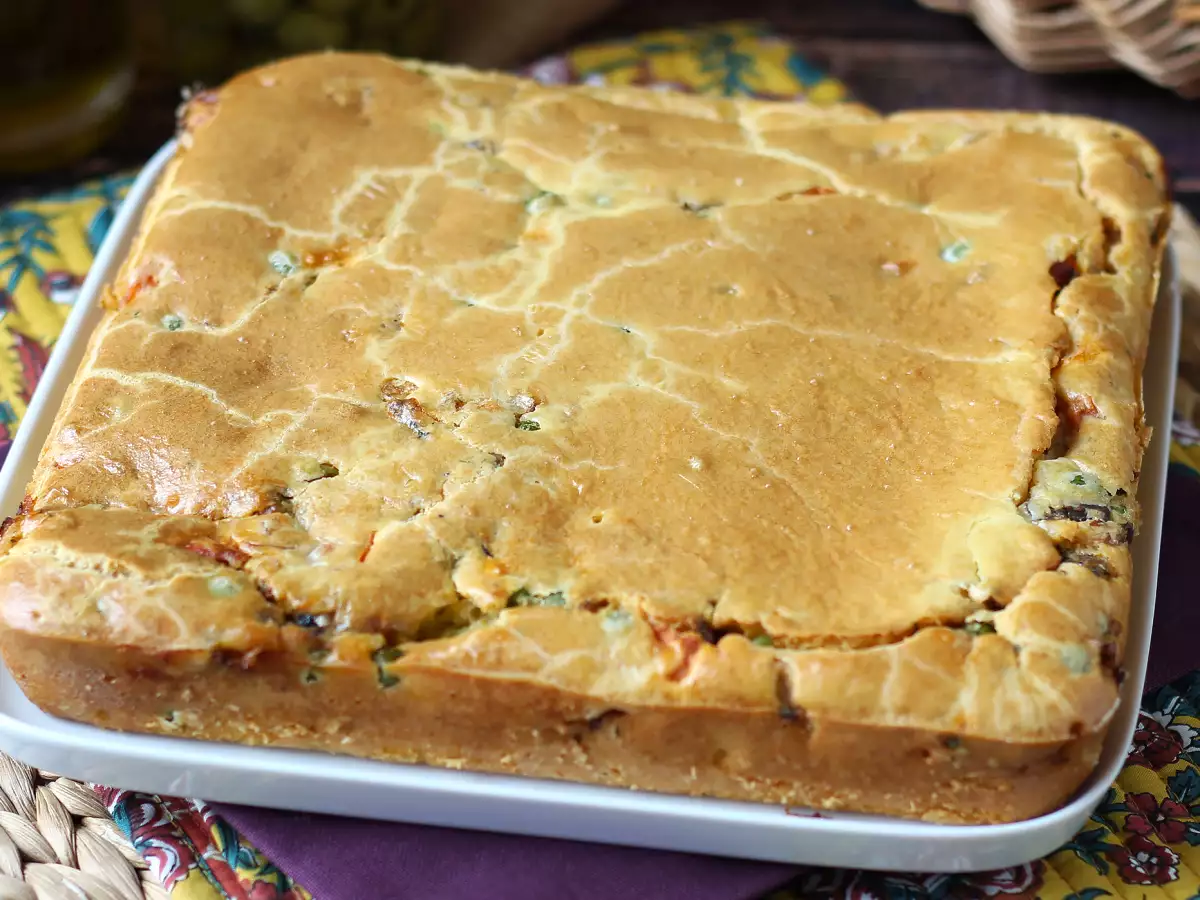Cremiger Sardinenkuchen aus dem Mixer – einfach und fluffig - foto 3