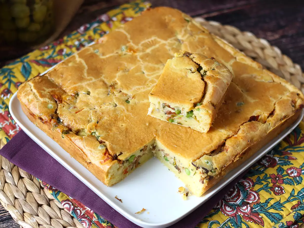 Cremiger Sardinenkuchen aus dem Mixer – einfach und fluffig - foto 5