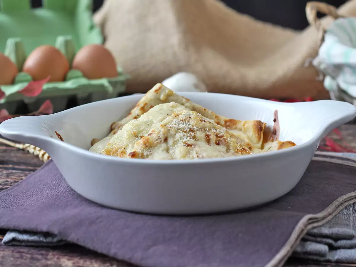 Crespelle mit Ricotta und Pilzen: das perfekte cremige vegetarische Rezept für jeden Anlass - foto 2