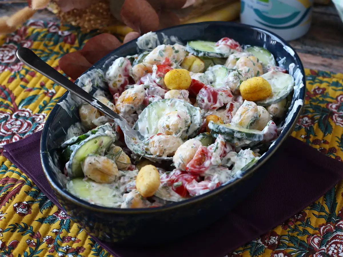Crispy-Gnocchi-Salat: knusprig, lecker und ausgewogen – perfekt für den Sommer! - foto 3