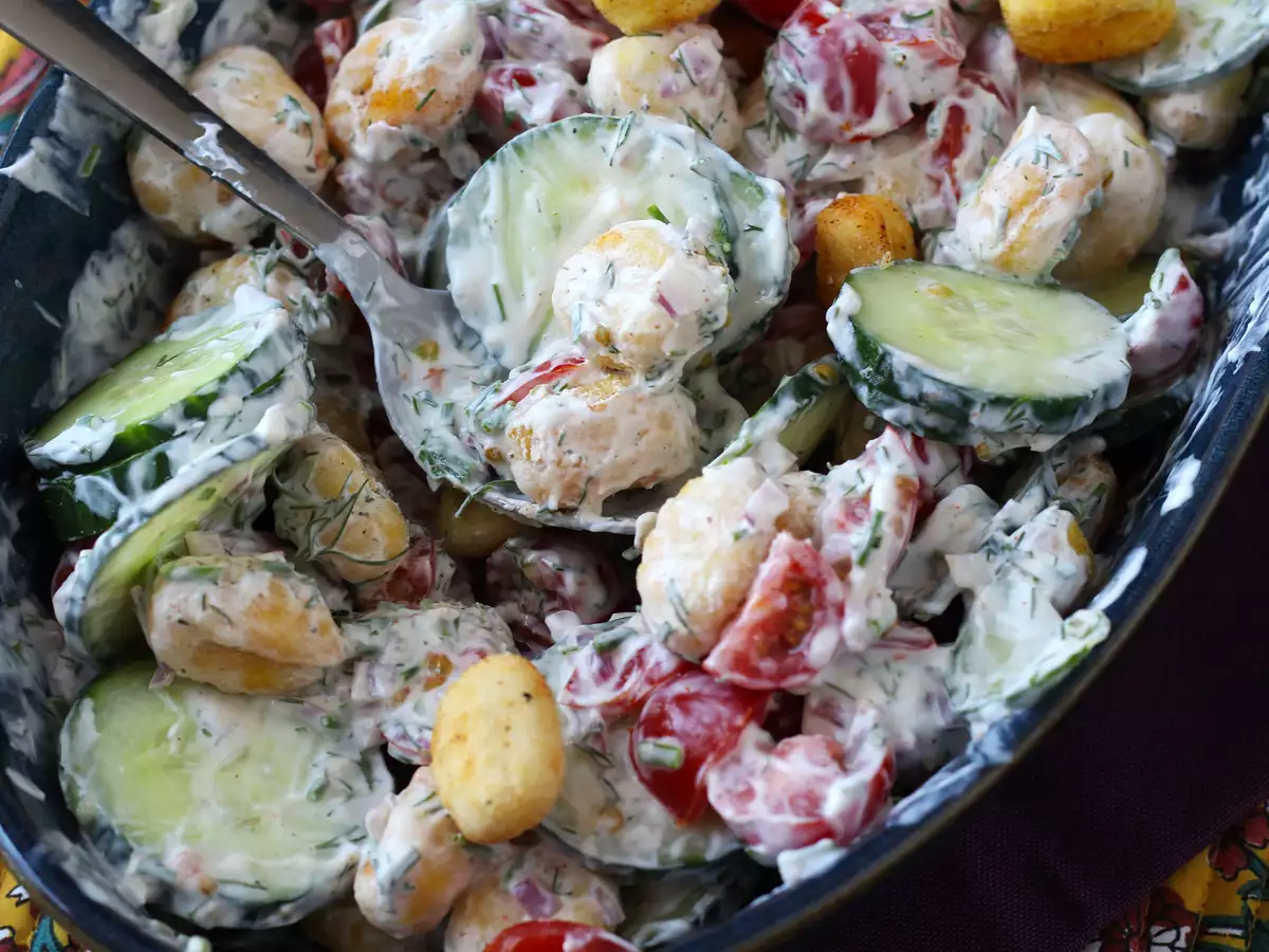 Crispy-Gnocchi-Salat: knusprig, lecker und ausgewogen – perfekt für den Sommer! - foto 8