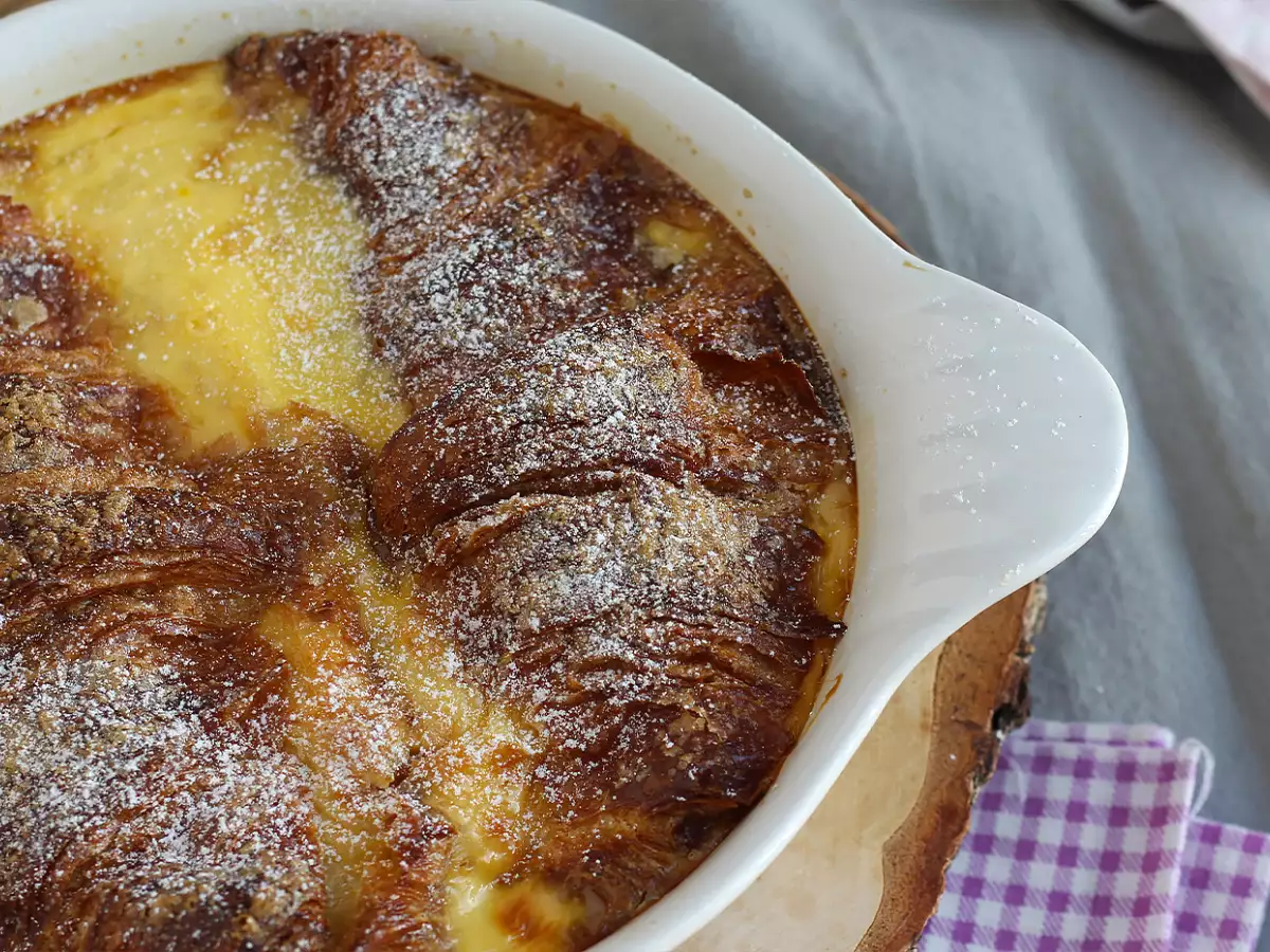 Croissant-Auflauf: Arme Ritter aus dem Ofen - foto 2