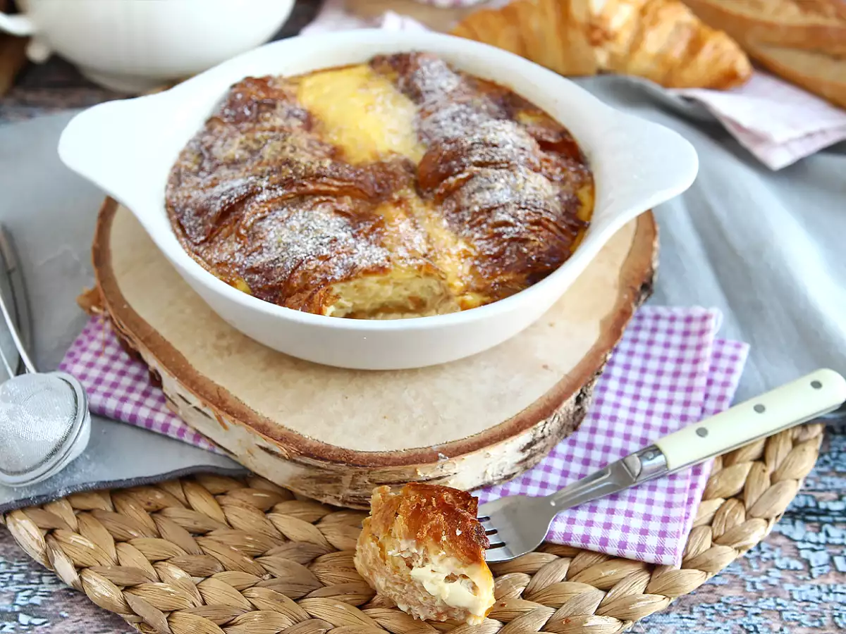 Croissant-Auflauf: Arme Ritter aus dem Ofen - foto 3