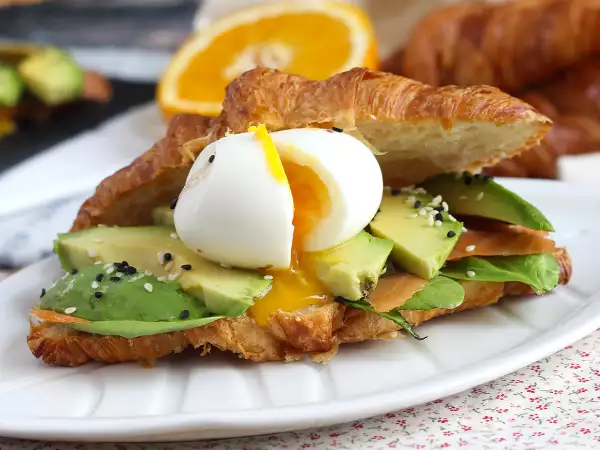 Rezept Croissant-sandwich zum brunch