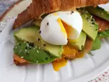 Croissant-Sandwich zum Brunch, foto 2