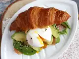Croissant-Sandwich zum Brunch, foto 3