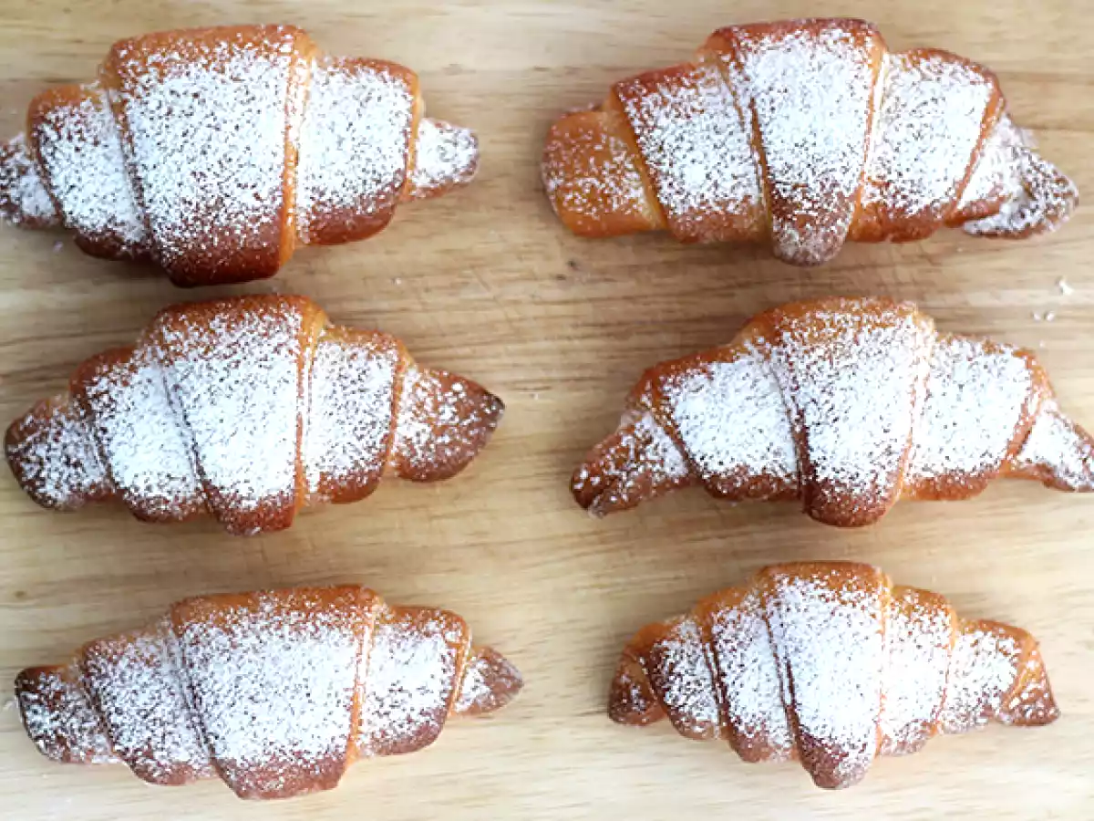 Croissants mit Kondensmilch - foto 3