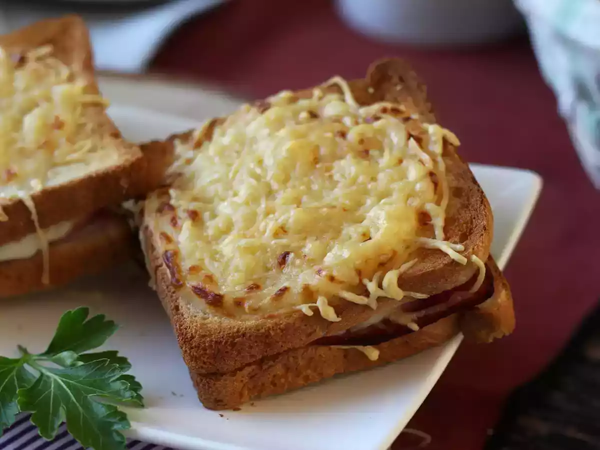 Croque Monsieur mit Air Fryer - foto 2