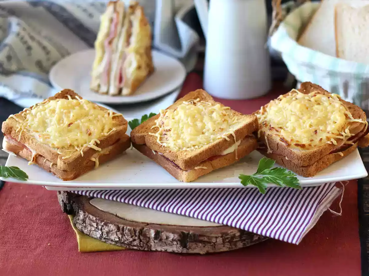 Croque Monsieur mit Air Fryer - foto 4