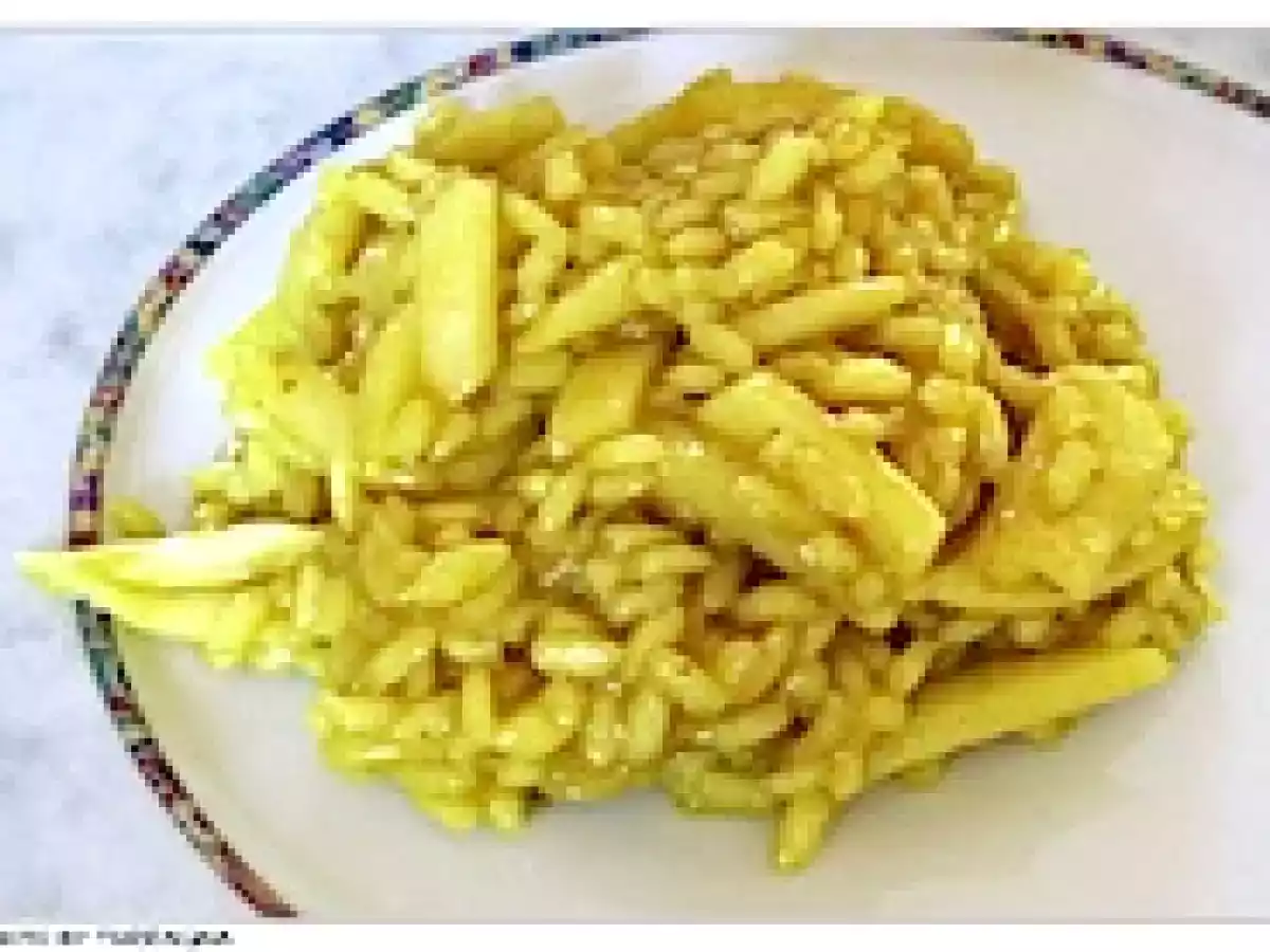 Curry-Apfel-Risotto