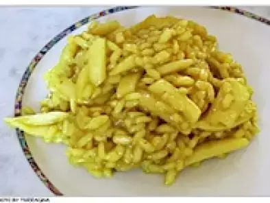 Curry-Apfel-Risotto