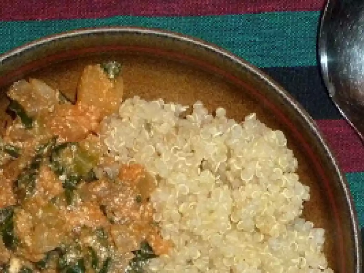 Curry mit Mangold und Weißer Rübe