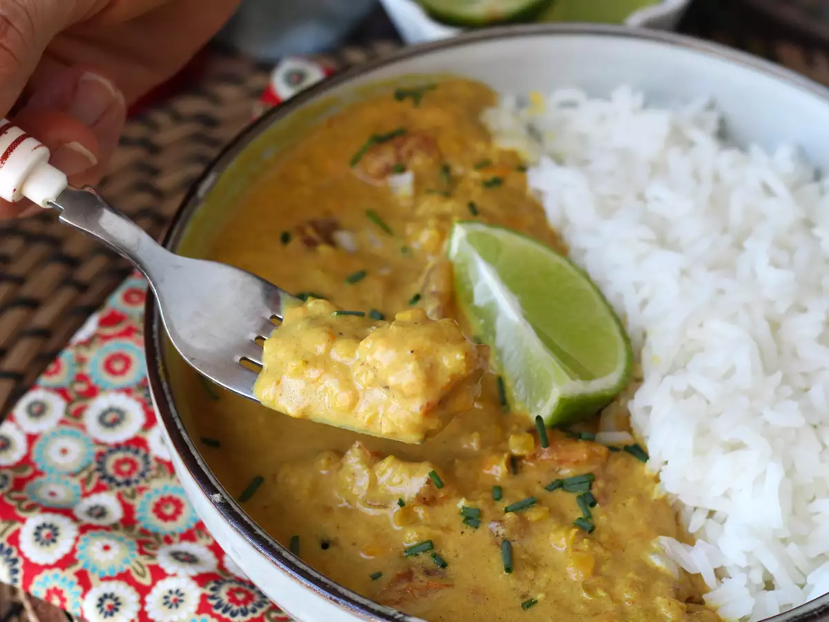 Curry mit roten Linsen und Kokosmilch: ein einfaches und cremiges Rezept - foto 5