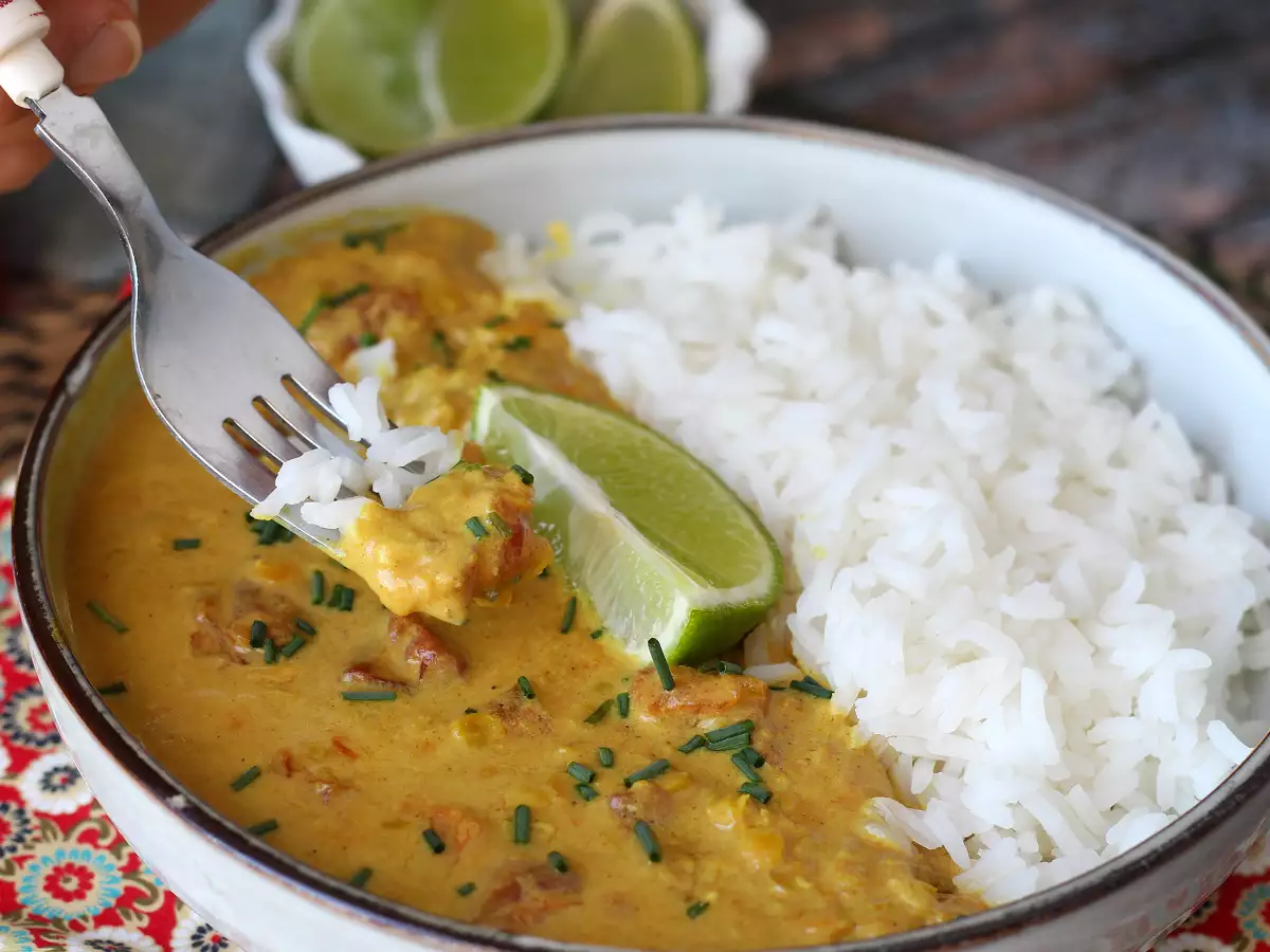 Curry mit roten Linsen und Kokosmilch: ein einfaches und cremiges Rezept - foto 6