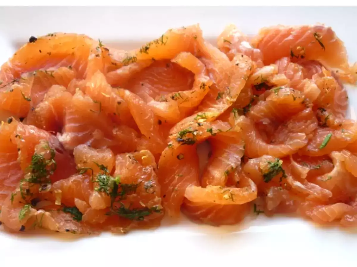 Das erste Mal: Lachs beizen