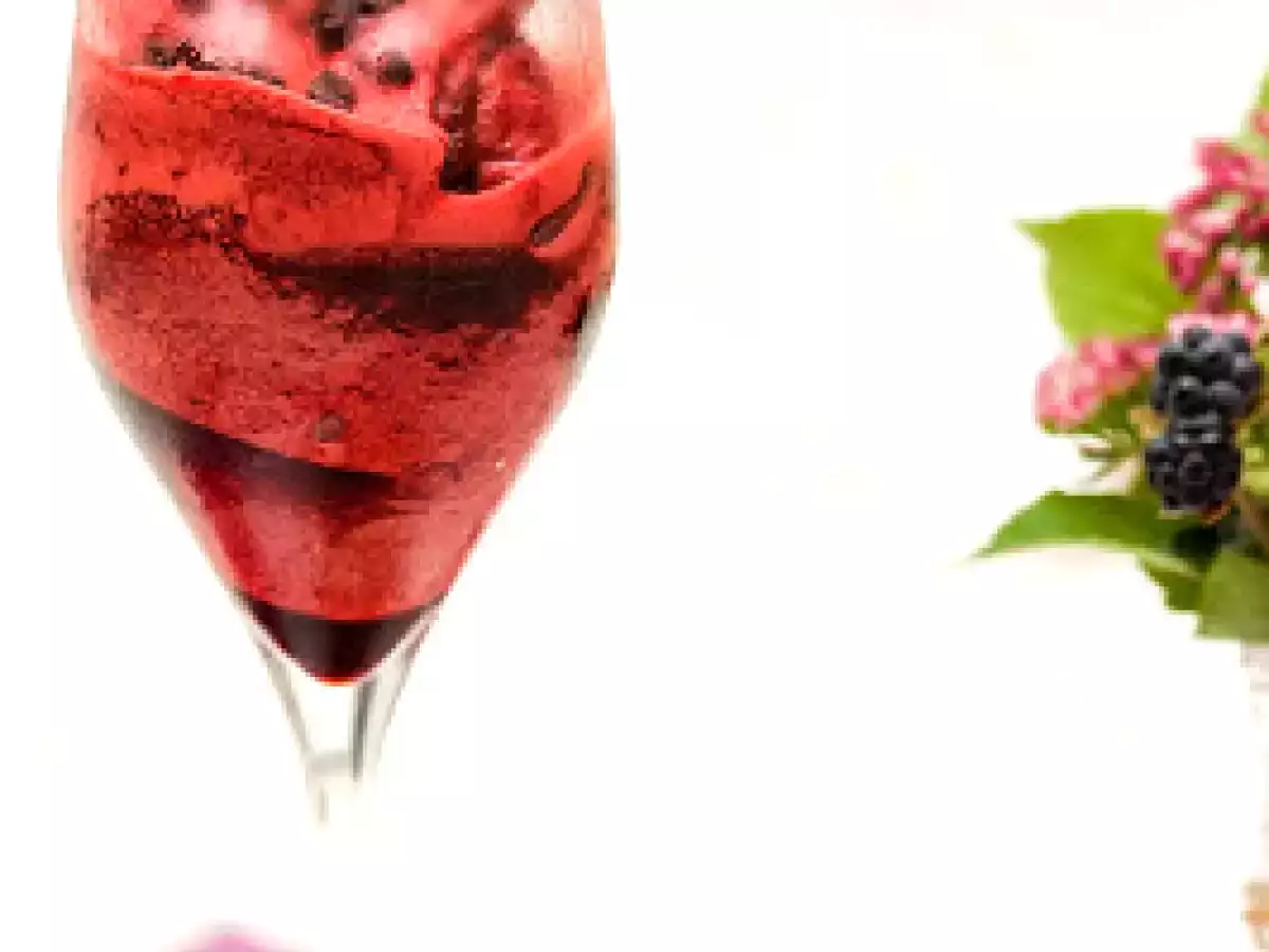 Das Gewürzregal zeigt sich herbstlich: Holunderbeersorbet - foto 2