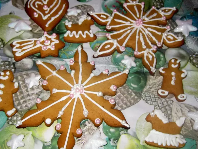 Decorated Gingerbread | Dekorierte Lebkuchen