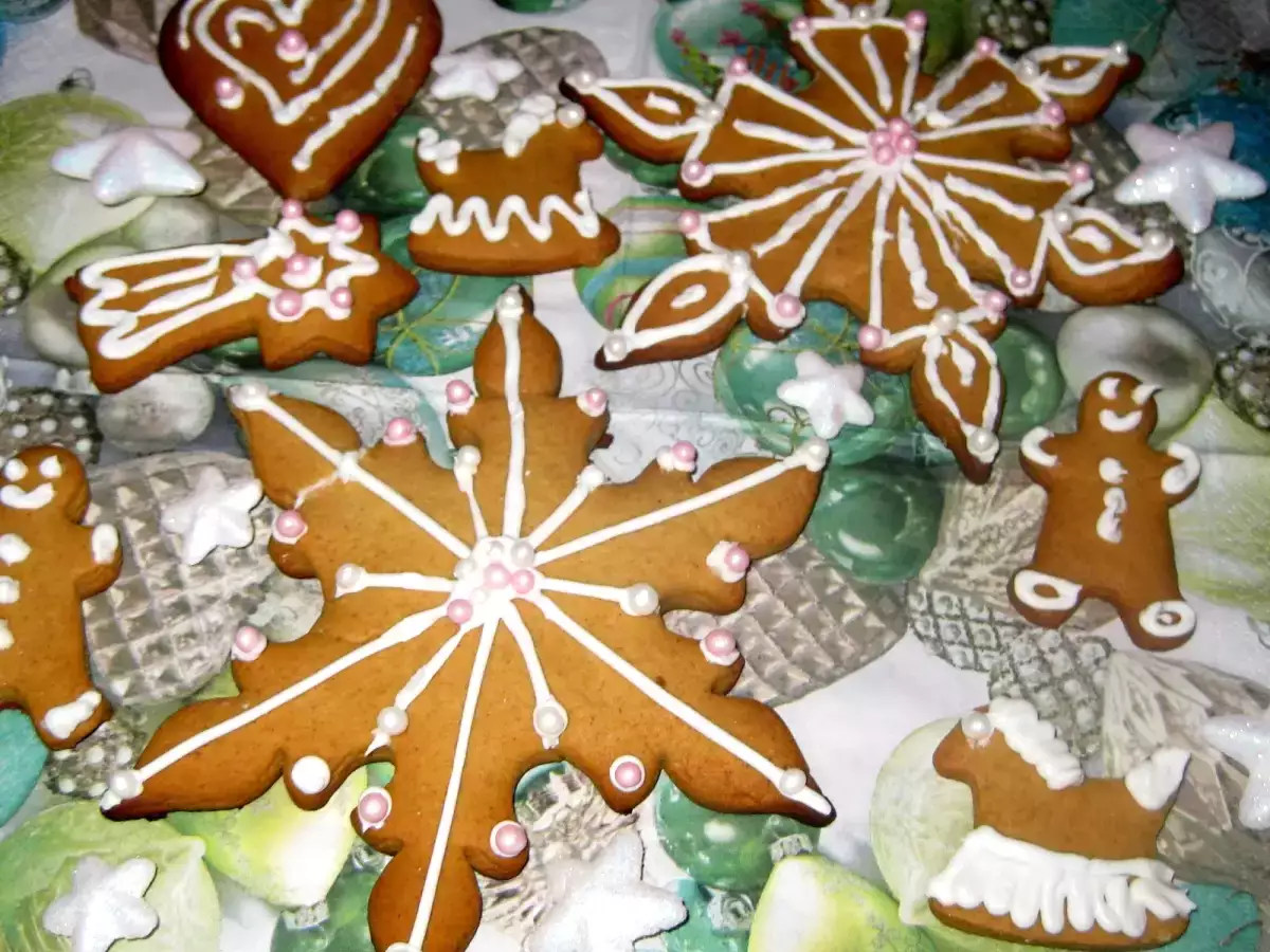 Decorated Gingerbread | Dekorierte Lebkuchen