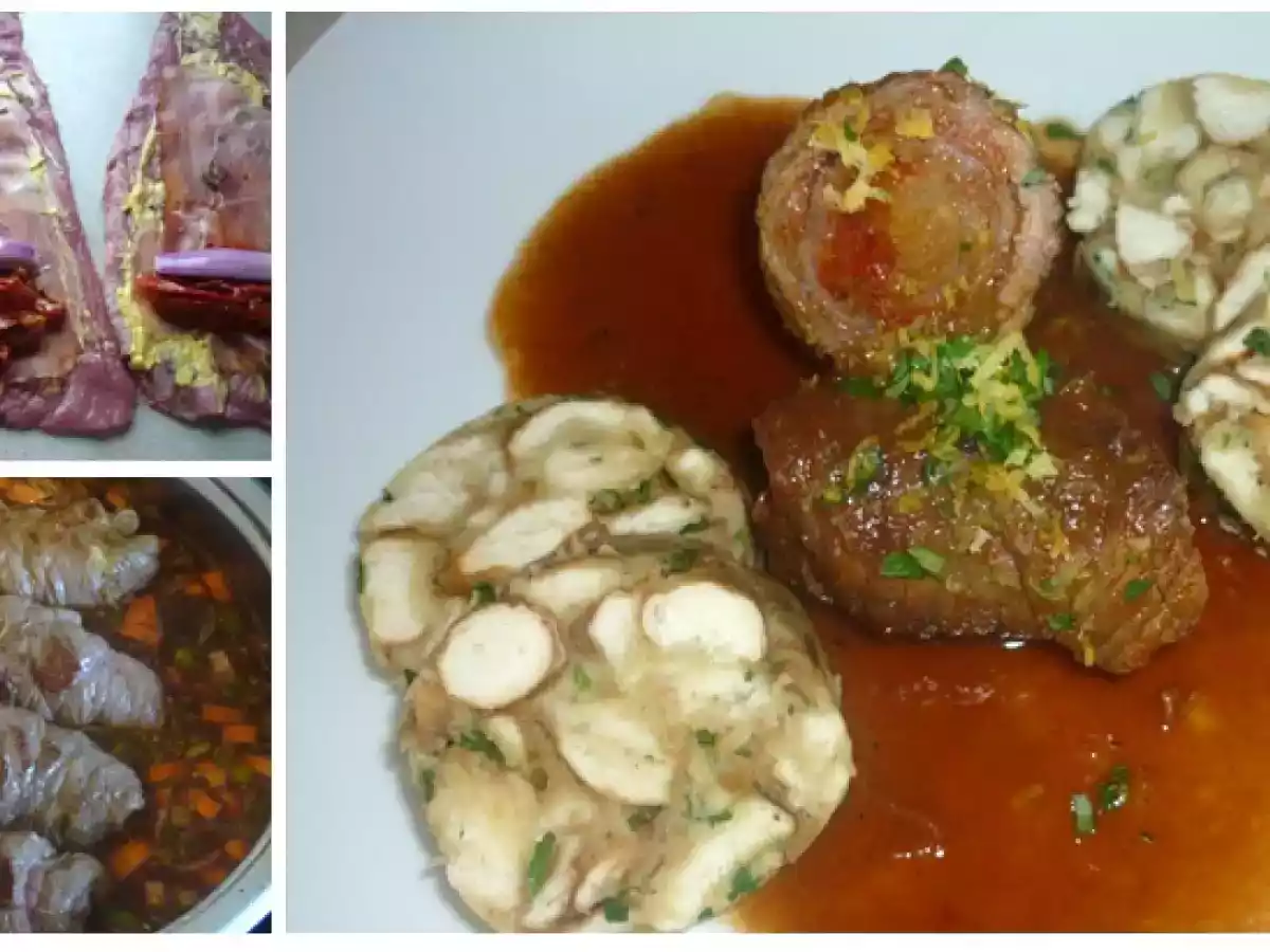 Der Klassiker mal anders: Rinderrouladen mediterran