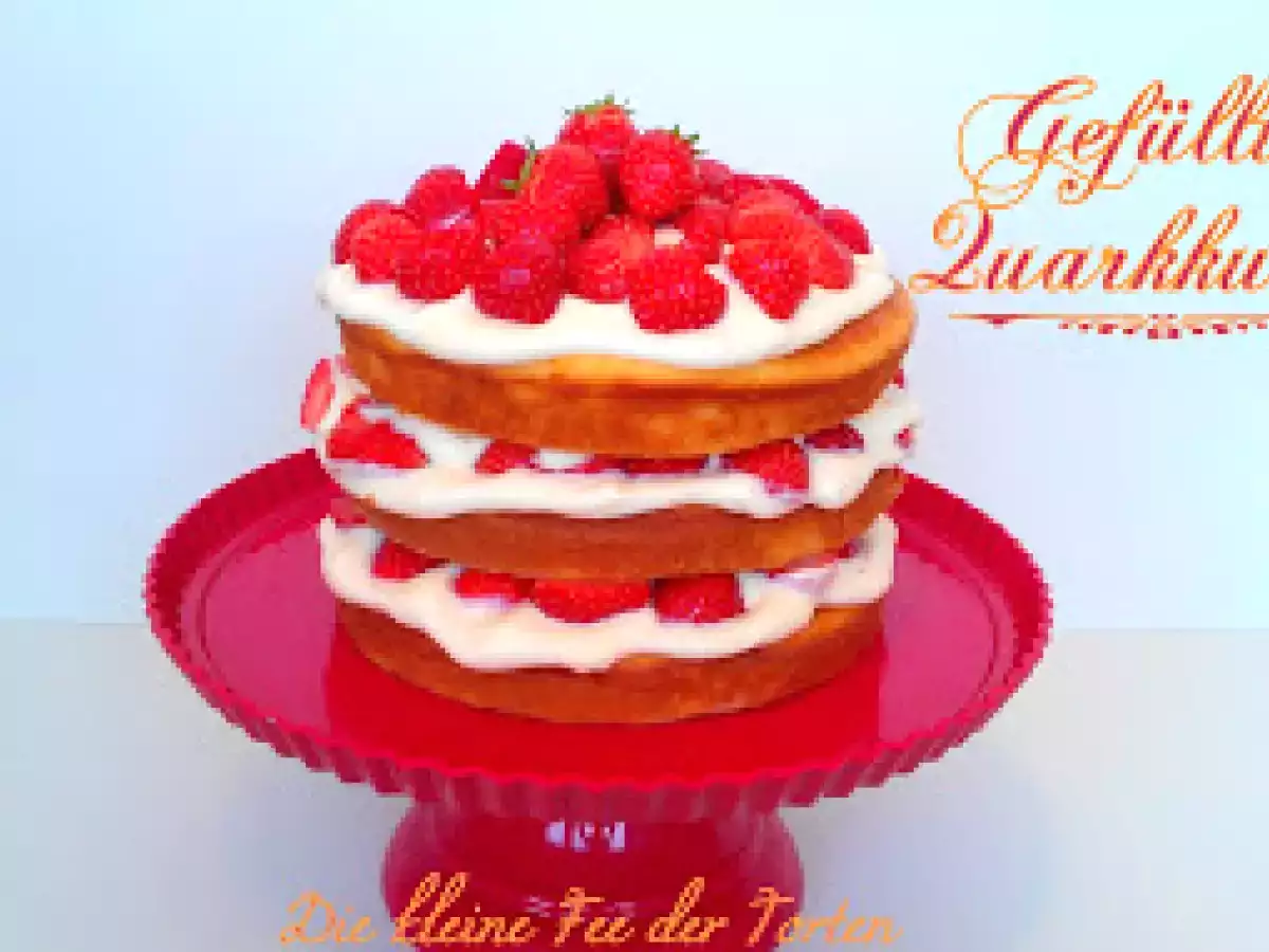 Der perfekte Sommerkuchen mit Erdbeeren