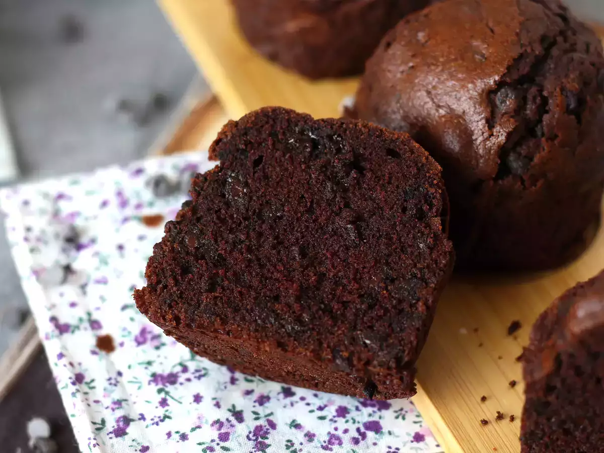 Die besten Schokoladenmuffins: riesig und wunderbar saftig - foto 2