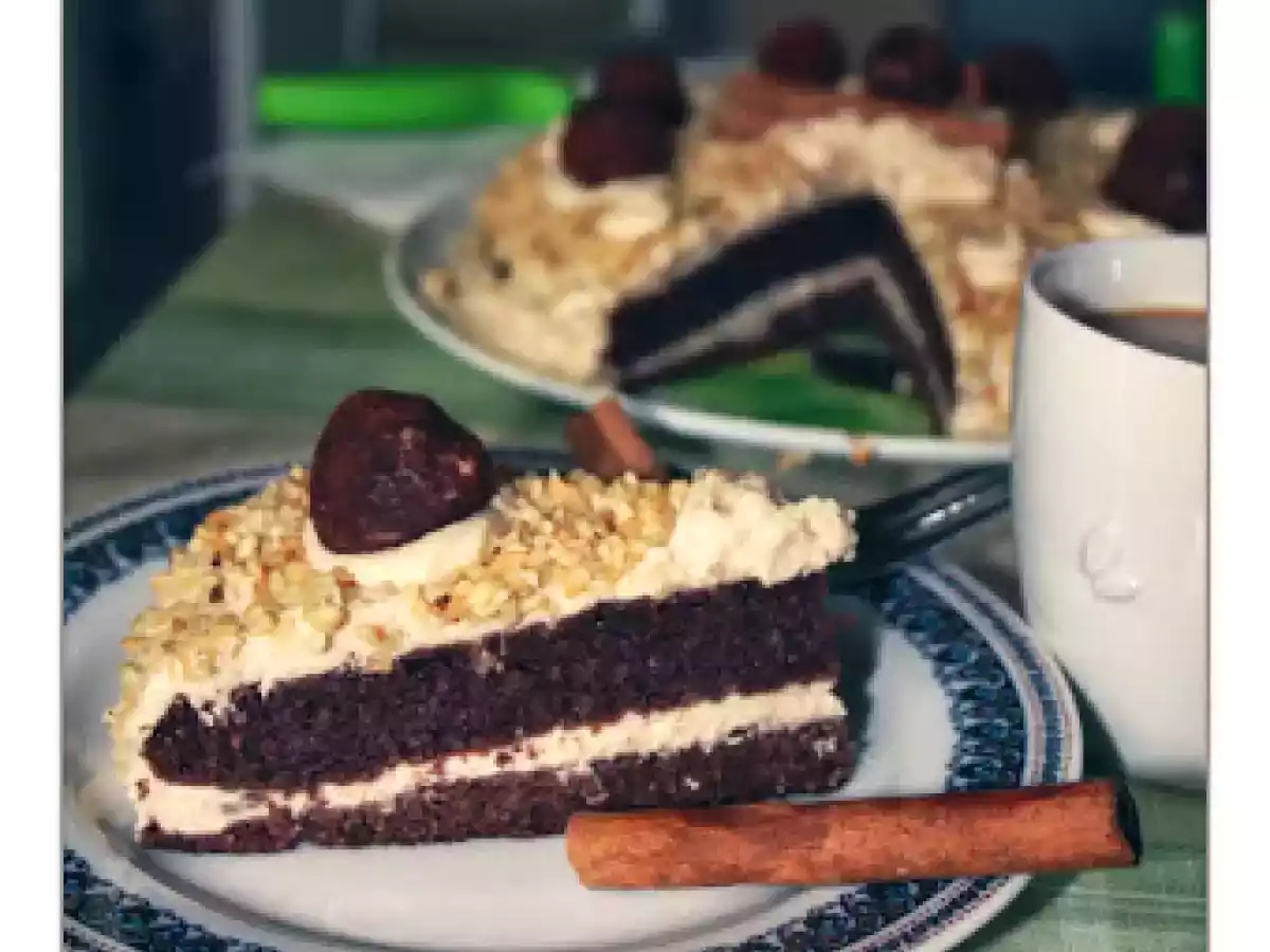 Die Gewinnspielgewinnerin mit Tortenrezept