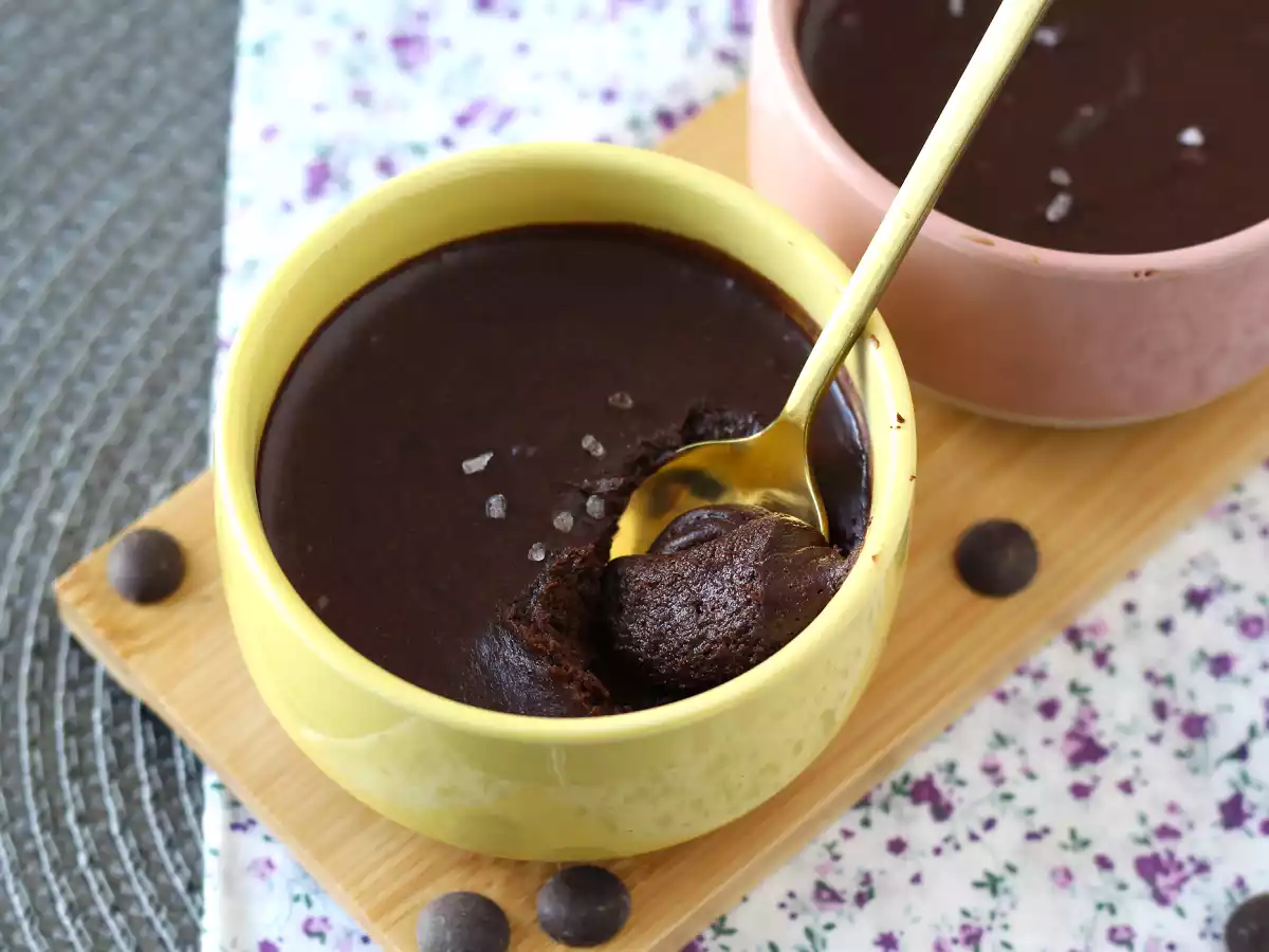 Die perfekte Mousse au Chocolat, ultra gourmandig mit einem Hauch von Salz