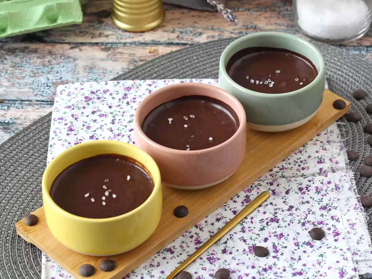 Die perfekte Mousse au Chocolat, ultra gourmandig mit einem Hauch von Salz - foto 2