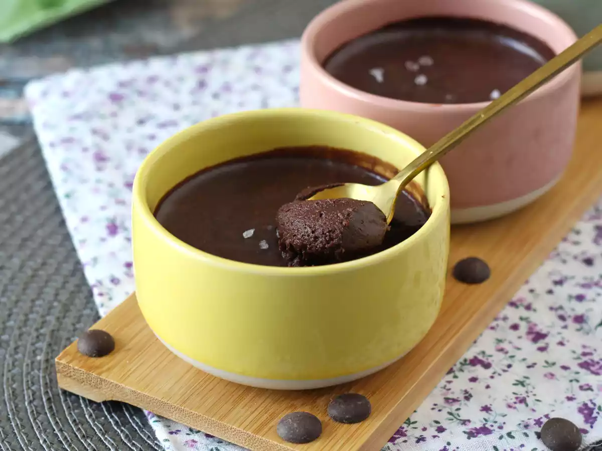 Die perfekte Mousse au Chocolat, ultra gourmandig mit einem Hauch von Salz - foto 3