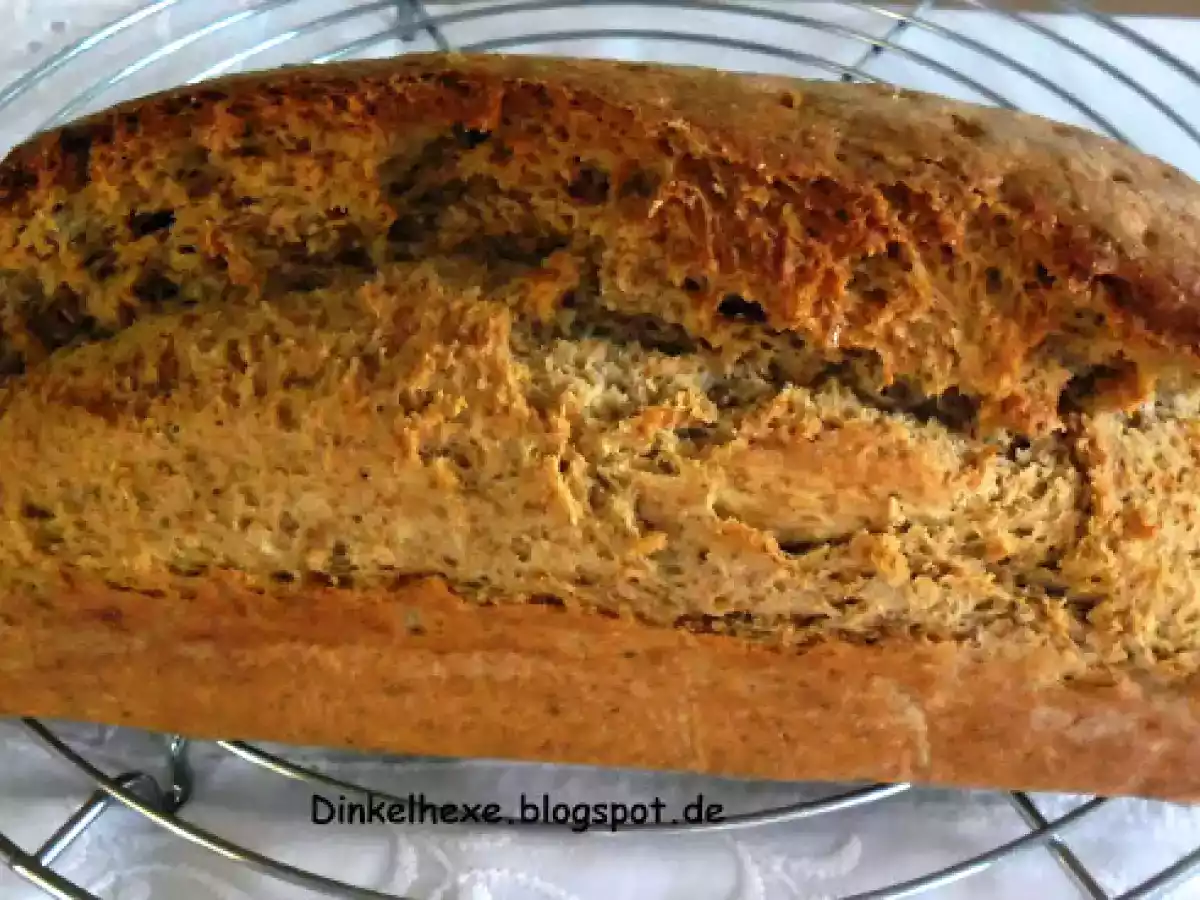 Dinkel-Rotkornweizen-Brot