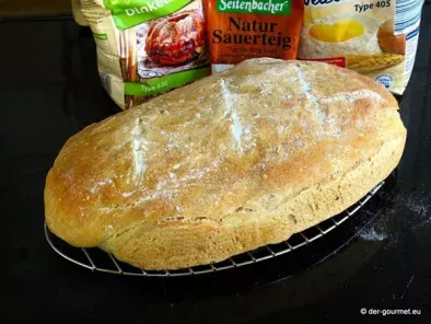 Dinkel Sauerteig Brot