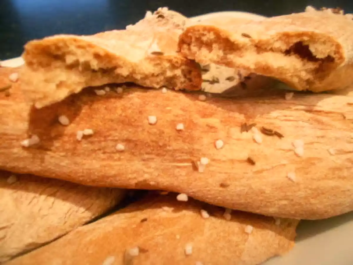 Dinkelvollkorn ~ Seelen mit grobem Salz & Kümmel - foto 2