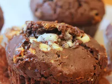 Doppel Schokolade Muffins