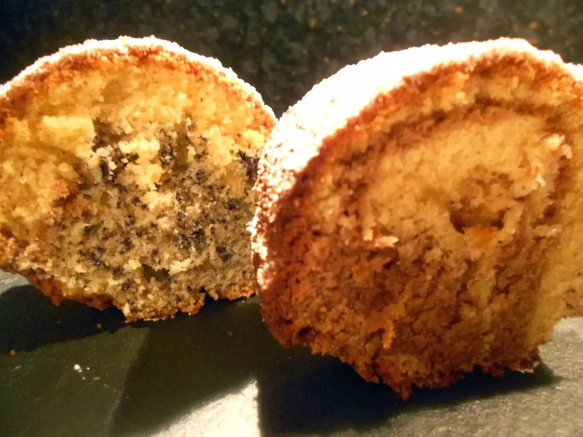 Drei Teige vereint zu einem locker, leichten Eierlikörkuchen