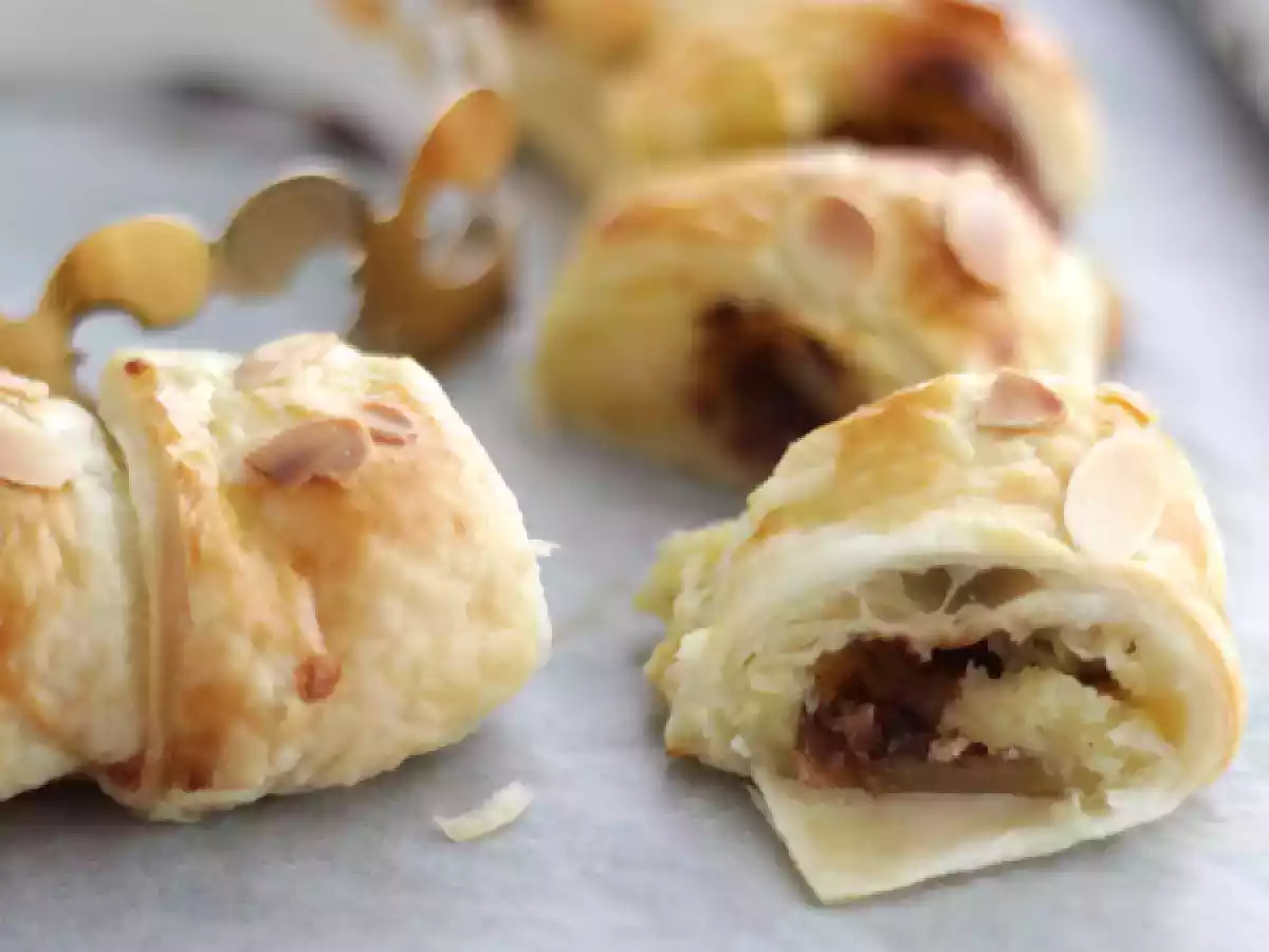 Dreikönigskuchen mit Kinder Bueno - foto 2