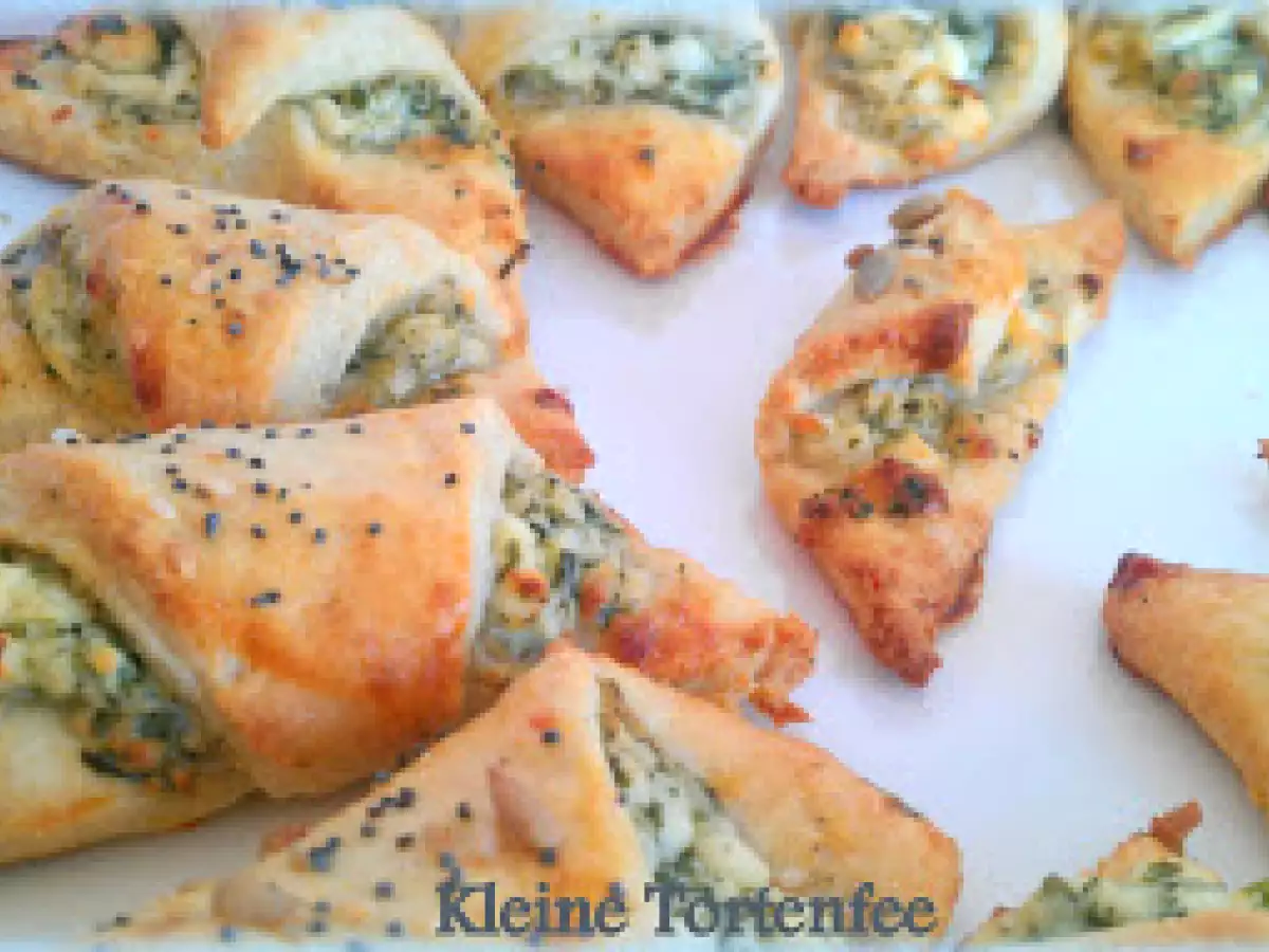 Easy Peasy gefüllte Kartoffelhörnchen