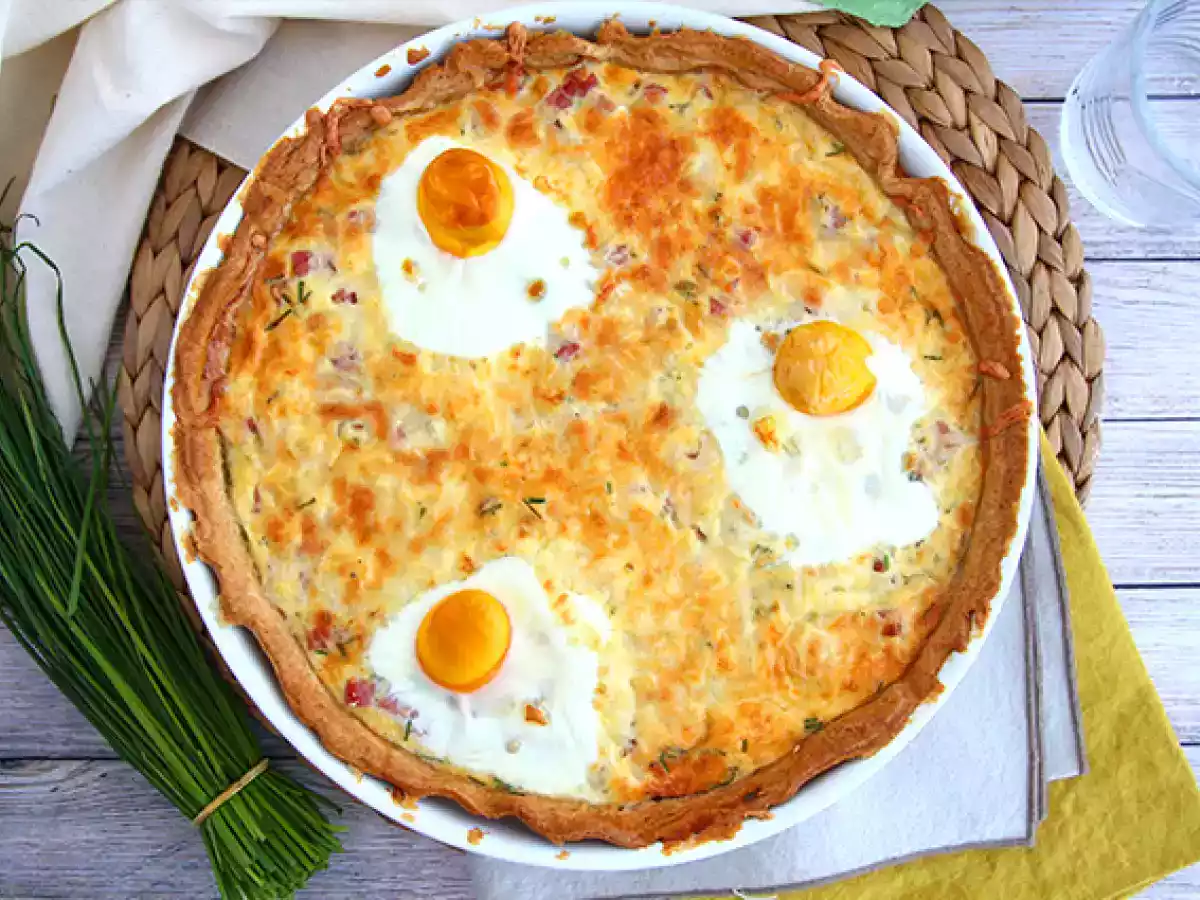 Eier-Schinken-Quiche - foto 4