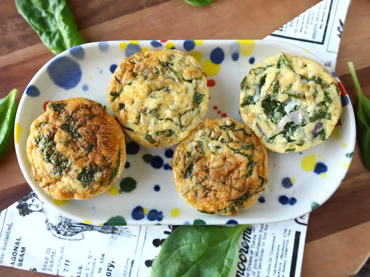 Eierhäppchen mit Hüttenkäse aus der Heißluftfritteuse: einfache und proteinreiche Häppchen - foto 4