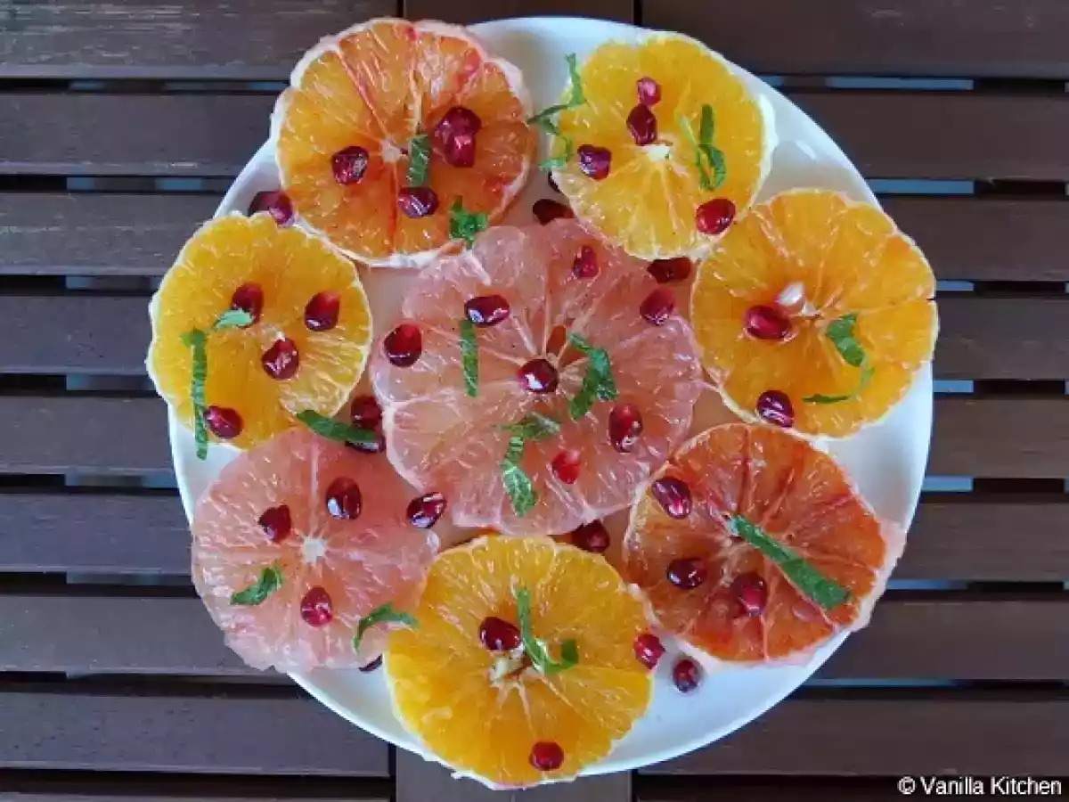 Ein gesunder Start ins neue Jahr: Zitrus-Salat